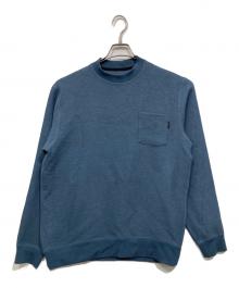 THE NORTH FACE（ザ ノース フェイス）の古着「ロングスリーブコンフォーティブワッフルクルー」｜ブルー