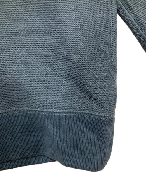 THE NORTH FACE（ザ ノース フェイス）THE NORTH FACE (ザ ノース フェイス) ロングスリーブコンフォーティブワッフルクルー ブルー サイズ:Lの古着・服飾アイテム