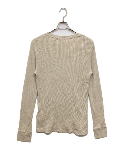 POLO RALPH LAUREN（ポロ・ラルフローレン）POLO RALPH LAUREN (ポロ・ラルフローレン) サーマルカットソー ベージュ サイズ:Mの古着・服飾アイテム