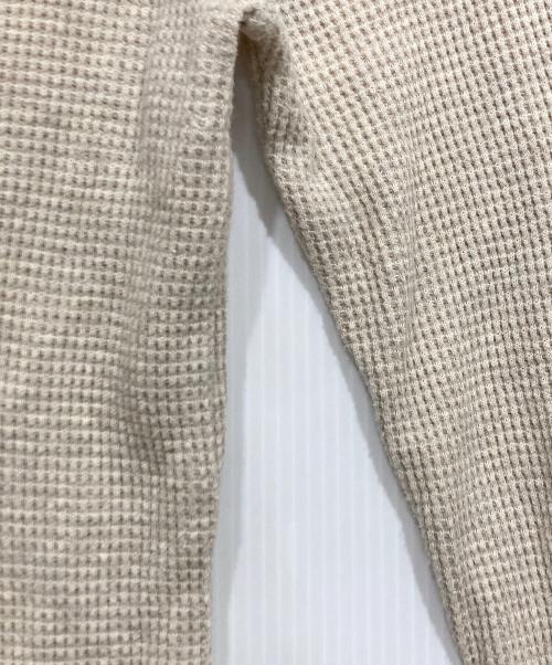POLO RALPH LAUREN（ポロ・ラルフローレン）POLO RALPH LAUREN (ポロ・ラルフローレン) サーマルカットソー ベージュ サイズ:Mの古着・服飾アイテム