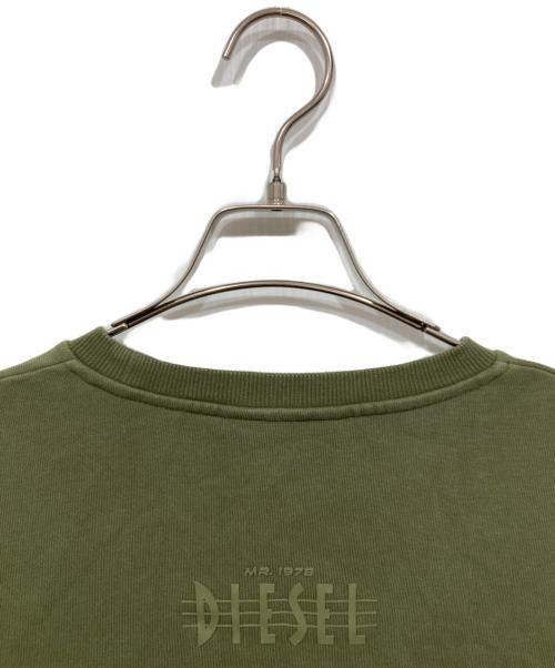 DIESEL（ディーゼル）DIESEL (ディーゼル) スウェット オリーブ サイズ:Lの古着・服飾アイテム