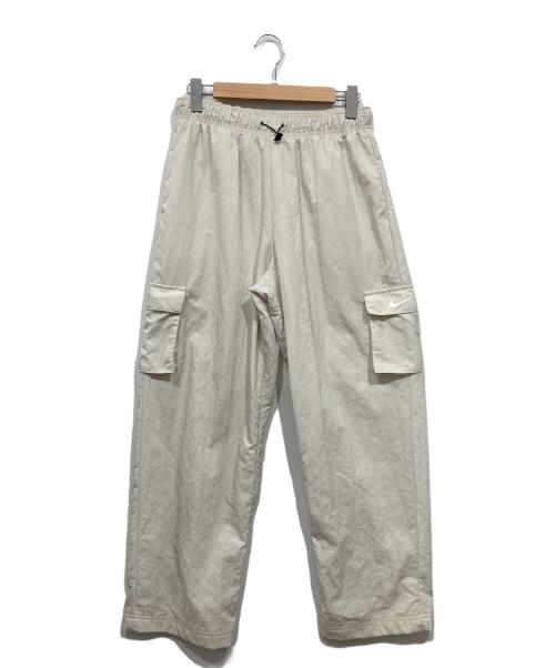 NIKE（ナイキ）NIKE (ナイキ) ウーブンカーゴパンツ アイボリー サイズ:Mの古着・服飾アイテム