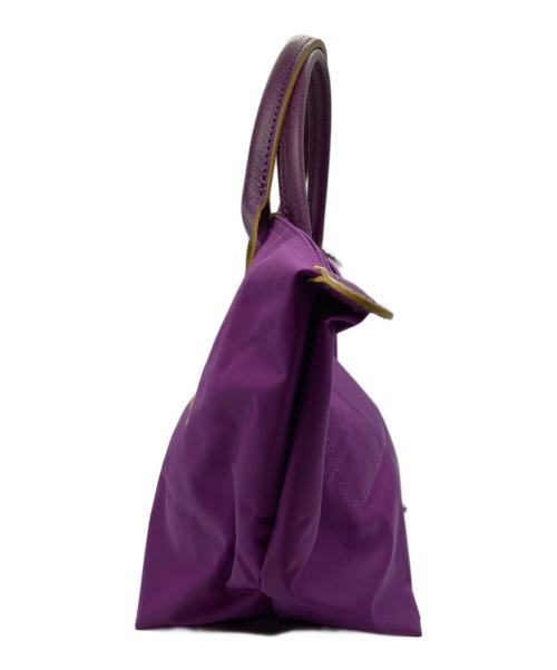 LONGCHAMP（ロンシャン）LONGCHAMP (ロンシャン) トートバッグ / ルプリアージュ パープルの古着・服飾アイテム