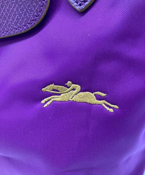 LONGCHAMP（ロンシャン）LONGCHAMP (ロンシャン) トートバッグ / ルプリアージュ パープルの古着・服飾アイテム