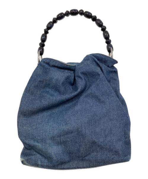 Christian Dior（クリスチャン ディオール）Christian Dior (クリスチャン ディオール) マリスパールデニムハンドバッグ インディゴの古着・服飾アイテム