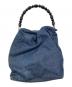 Christian Dior (クリスチャン ディオール) マリスパールデニムハンドバッグ インディゴ：65000円