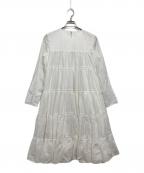 merlette×TOMORROW LAND取扱いマーレット×）の古着「ティアードワンピース / ESSAOUIRA DRESS」｜ホワイト
