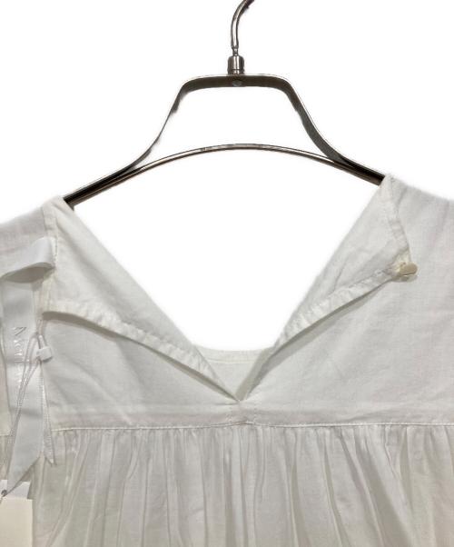 merlette（マーレット）merlette (マーレット) TOMORROW LAND取扱い ティアードワンピース / ESSAOUIRA DRESS ホワイト サイズ:XSの古着・服飾アイテム
