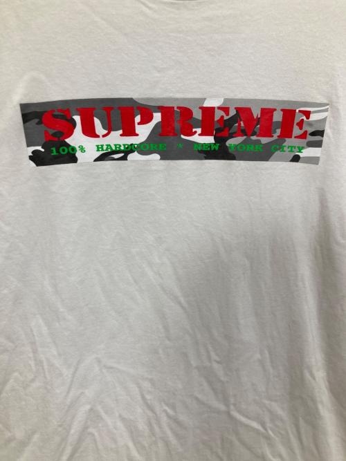 SUPREME（シュプリーム）SUPREME (シュプリーム) Hardcore TEE ホワイト サイズ:Lの古着・服飾アイテム