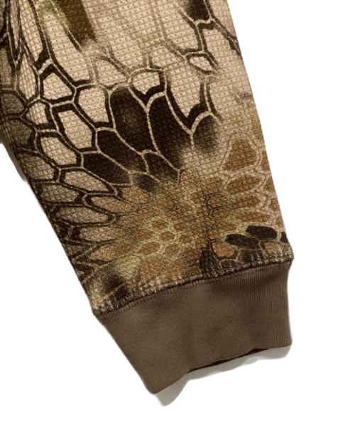 stussy（ステューシー）stussy (ステューシー) カモロングスリーブサーマルカットソー / Kryptek Camo Ls Thermal グリーン サイズ:Mの古着・服飾アイテム