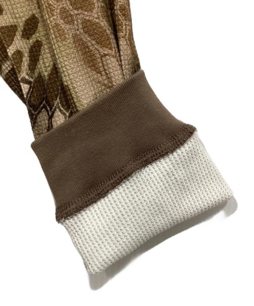 stussy（ステューシー）stussy (ステューシー) カモロングスリーブサーマルカットソー / Kryptek Camo Ls Thermal グリーン サイズ:Mの古着・服飾アイテム