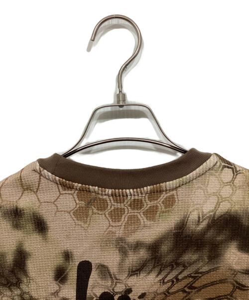 stussy（ステューシー）stussy (ステューシー) カモロングスリーブサーマルカットソー / Kryptek Camo Ls Thermal グリーン サイズ:Mの古着・服飾アイテム