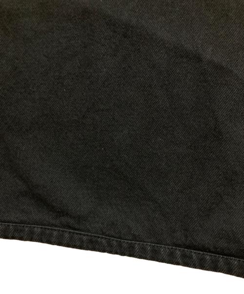 Maison Margiela（メゾンマルジェラ）Maison Margiela (メゾンマルジェラ) デニムワイドパンツ / ワイド ライトウェイトデニム 5ポケット トラウザーズ ブラック サイズ:26（175/68Ａ）の古着・服飾アイテム
