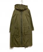 Essentie L HIROKO BISエッセンシャル ヒロコビス）の古着「フーデッドコート」｜グリーン