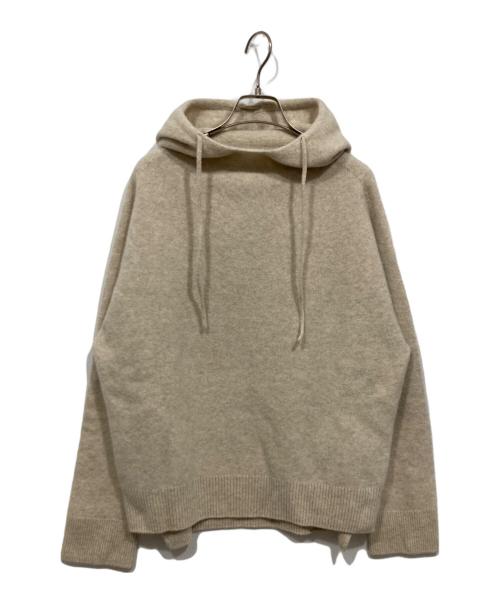 DRESSTERIOR（ドレステリア）DRESSTERIOR (ドレステリア) カシミアフレンドフードニット アイボリー サイズ:38の古着・服飾アイテム