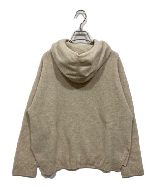 DRESSTERIOR（ドレステリア）DRESSTERIOR (ドレステリア) カシミアフレンドフードニット アイボリー サイズ:38の古着・服飾アイテム