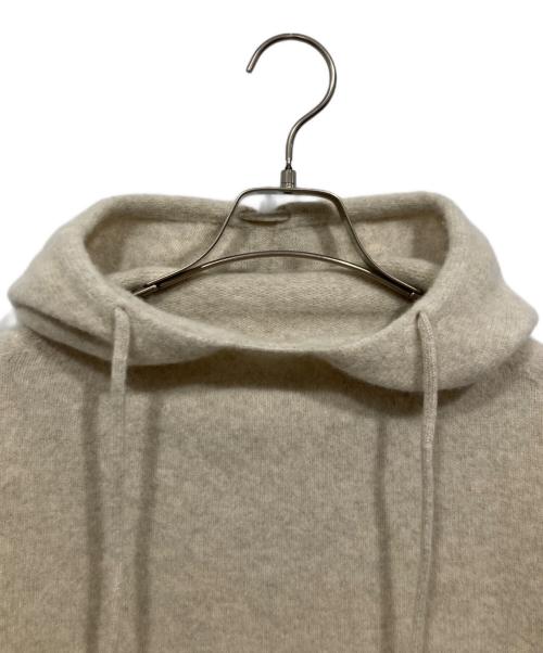 DRESSTERIOR（ドレステリア）DRESSTERIOR (ドレステリア) カシミアフレンドフードニット アイボリー サイズ:38の古着・服飾アイテム