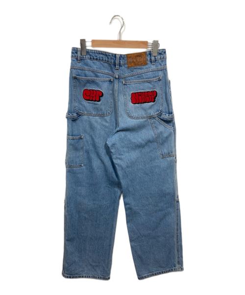 9090（9090）9090 (9090) centimeter (センチメーター) デニムパンツ インディゴ サイズ:XLの古着・服飾アイテム