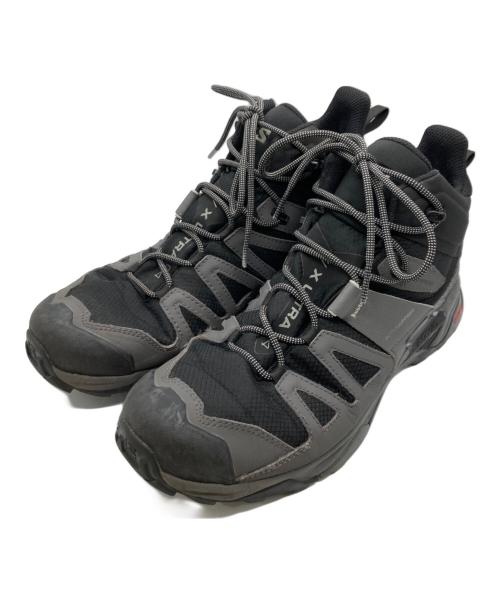 SALOMON（サロモン）SALOMON (サロモン) ULTRA 4 トレッキングシューズ/MID WIDE GTX グレー サイズ:28.5の古着・服飾アイテム