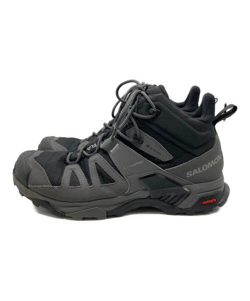 SALOMON（サロモン）SALOMON (サロモン) ULTRA 4 トレッキングシューズ/MID WIDE GTX グレー サイズ:28.5の古着・服飾アイテム