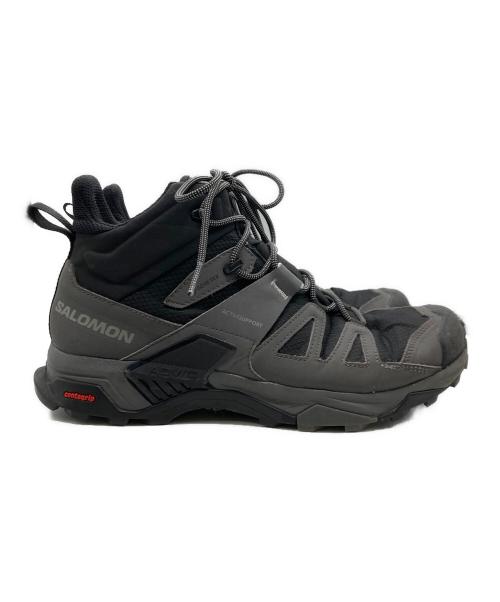 SALOMON（サロモン）SALOMON (サロモン) ULTRA 4 トレッキングシューズ/MID WIDE GTX グレー サイズ:28.5の古着・服飾アイテム
