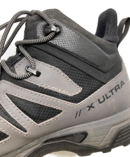 SALOMON（サロモン）SALOMON (サロモン) ULTRA 4 トレッキングシューズ/MID WIDE GTX グレー サイズ:28.5の古着・服飾アイテム