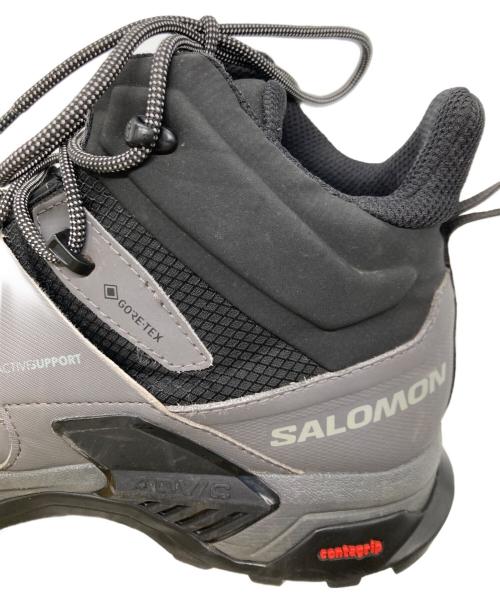 SALOMON（サロモン）SALOMON (サロモン) ULTRA 4 トレッキングシューズ/MID WIDE GTX グレー サイズ:28.5の古着・服飾アイテム