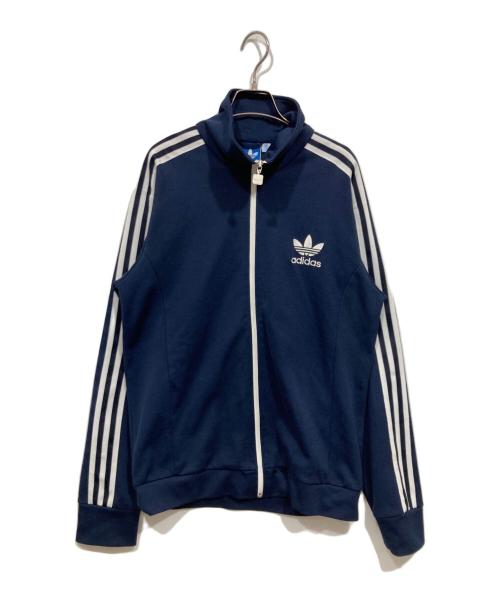adidas（アディダス）adidas (アディダス) トラックジャケット ネイビー サイズ:Lの古着・服飾アイテム