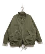 FREAK'S STOREフリークスストア）の古着「M65ショートライナーモッズセットコート」｜オリーブ
