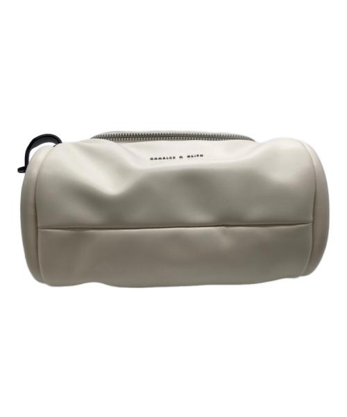 CHARLES & KEITH（チャールズアンドキース）CHARLES & KEITH (チャールズアンドキース) 2WAYバッグ アイボリーの古着・服飾アイテム