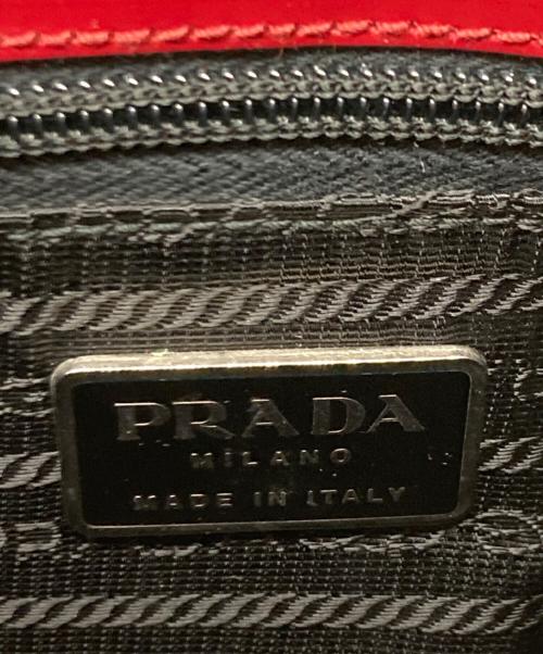PRADA（プラダ）PRADA (プラダ) トートバッグ レッドの古着・服飾アイテム