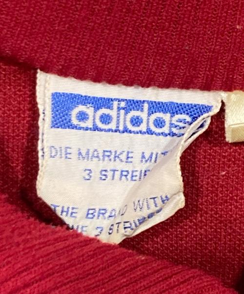 adidas（アディダス）adidas (アディダス) トラックジャケット レッド サイズ:5の古着・服飾アイテム