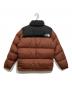 THE NORTH FACE (ザ ノース フェイス) ヌプシダウンジャケット ブラウン サイズ:M：16000円