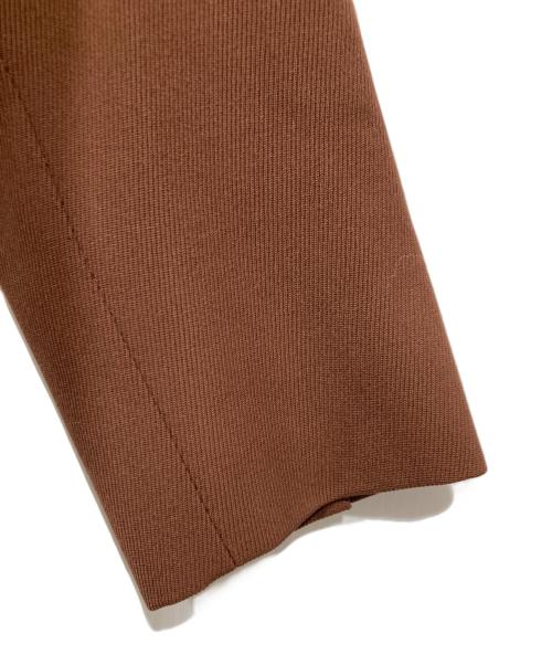 MARELLA（マレーラ）MARELLA (マレーラ) ベルベットカラーテーラードジャケット ブラウン サイズ:IT42の古着・服飾アイテム