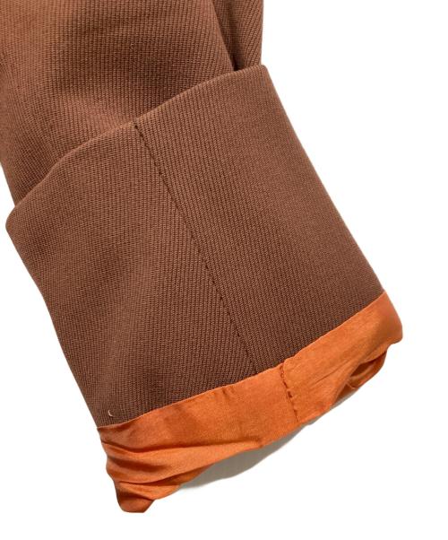 MARELLA（マレーラ）MARELLA (マレーラ) ベルベットカラーテーラードジャケット ブラウン サイズ:IT42の古着・服飾アイテム