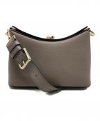 FURLAフルラ）の古着「ダナエショルダーバッグ / DANAE S SOFT HOBO」｜グレージュ