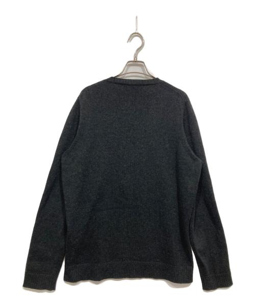 HELMUT LANG（ヘルムートラング）HELMUT LANG (ヘルムートラング) カシミヤ混ニット グレー サイズ:48の古着・服飾アイテム
