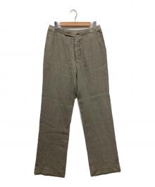 Martin Margiela 10（マルタン・マルジェラ 10）の古着「リネンパンツ」｜グレー