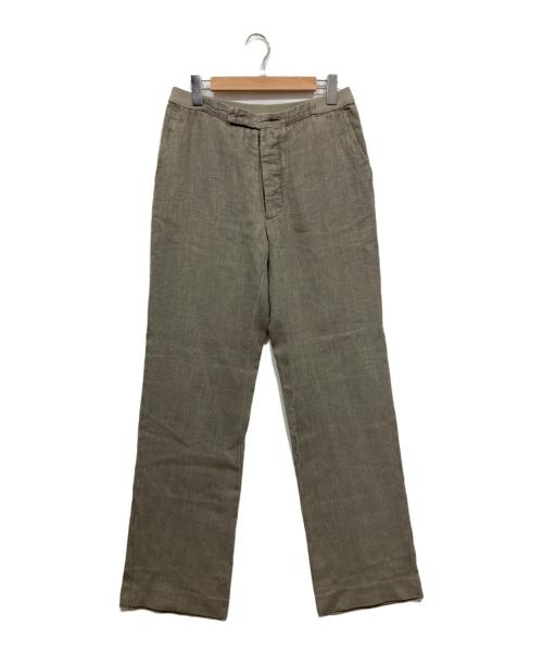 Martin Margiela 10（マルタン・マルジェラ 10）Martin Margiela 10 (マルタン・マルジェラ 10) リネンパンツ グレー サイズ:50の古着・服飾アイテム