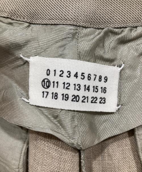 Martin Margiela 10（マルタン・マルジェラ 10）Martin Margiela 10 (マルタン・マルジェラ 10) リネンパンツ グレー サイズ:50の古着・服飾アイテム