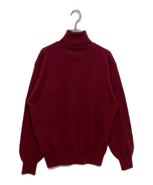 BURBERRY LONDON（バーバリーロンドン）BURBERRY LONDON (バーバリーロンドン) タートルネックニット レッド サイズ:Lの古着・服飾アイテム