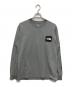 THE NORTH FACE（ザ ノース フェイス）の古着「ロングスリーブスリーブグラフィックティー」｜グレー