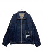 Manastashマナスタッシュ）の古着「デニムジップジャケット / DENIM ZIP JACKET」｜インディゴ