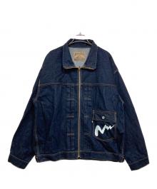 Manastash（マナスタッシュ）の古着「デニムジップジャケット / DENIM ZIP JACKET」｜インディゴ