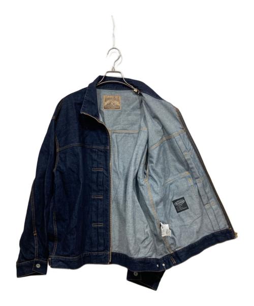 Manastash（マナスタッシュ）Manastash (マナスタッシュ) デニムジップジャケット / DENIM ZIP JACKET インディゴ サイズ:XLの古着・服飾アイテム