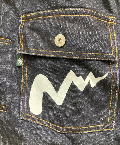 Manastash（マナスタッシュ）Manastash (マナスタッシュ) デニムジップジャケット / DENIM ZIP JACKET インディゴ サイズ:XLの古着・服飾アイテム