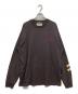 AVIREX（アヴィレックス）の古着「ロングスリーブカットソー / A.A.R.C TIGER CHAMPS SLUB L/S T-SHIRT」｜ブラウン