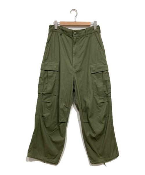 B:MING by BEAMS（ビーミングバイビームス）B:MING by BEAMS (ビーミングバイビームス) カーゴパンツ オリーブ サイズ:Mの古着・服飾アイテム
