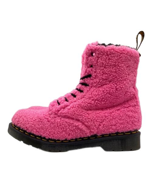 Dr.Martens（ドクターマーチン）Dr.Martens (ドクターマーチン) 1460PASCAL 8ホール ブーツ ショッキングピンク サイズ:UK5の古着・服飾アイテム