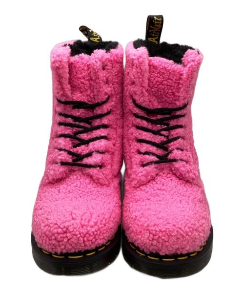 Dr.Martens（ドクターマーチン）Dr.Martens (ドクターマーチン) 1460PASCAL 8ホール ブーツ ショッキングピンク サイズ:UK5の古着・服飾アイテム
